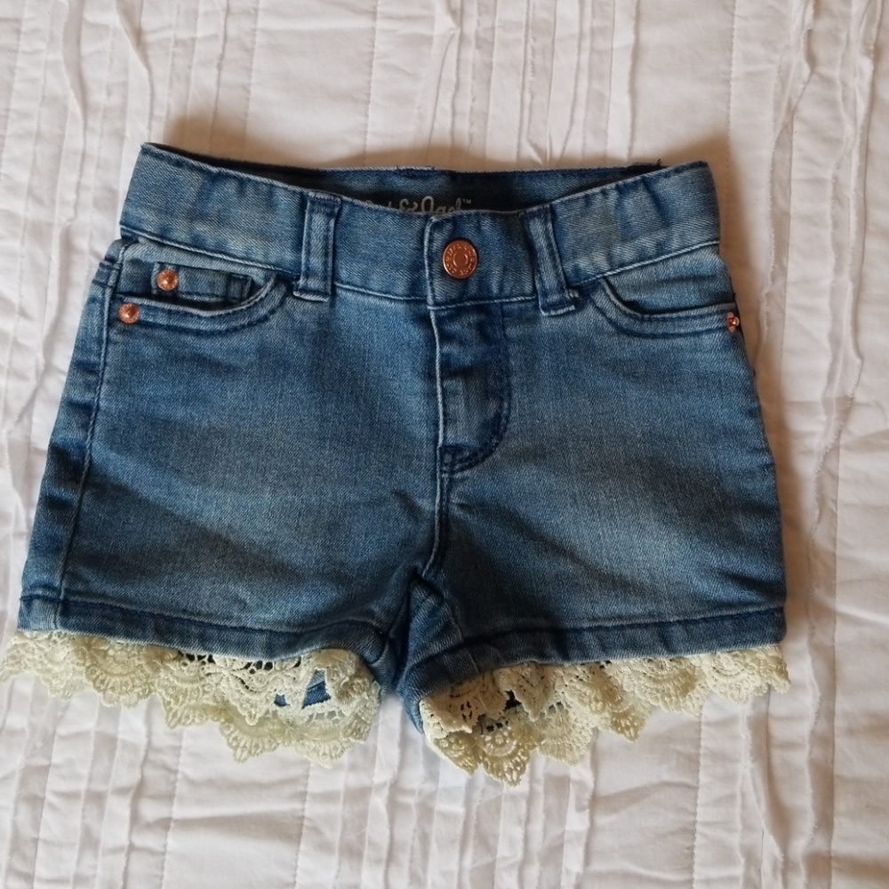 Cat and Jack Jean Shorts